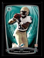 2014 Bowman #27 Jarvis Landry Rookies Black Rookie Card Miami Dolphins. rookie card picture