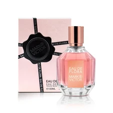 Fragrance World Mark and Victor Eau de Flora Eau de Parfum Spray for Women, 3.4
