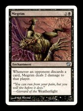 Megrim LP Light Play Ninth Edition MTG [9318]