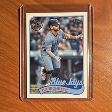 Topps 2024 Series 1 1989 Baseball Insert Bo Bichette #89B-21 Toronto Blue Jays