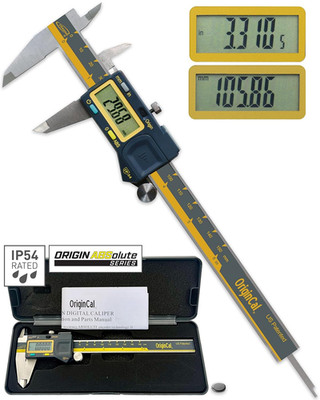 Igaging Absolute Origin 0-6'' Digital Caliper, IP54 Stainless Steel, SPC/USB Outp