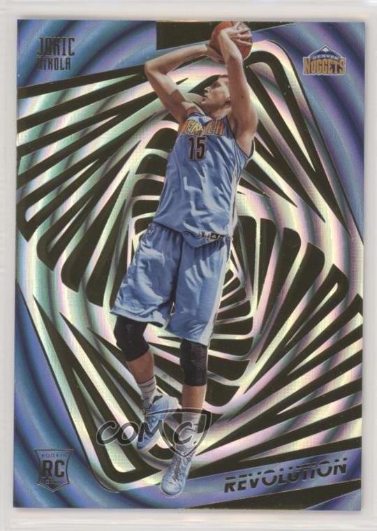 2015-16 Panini Revolution Rookies Nova Nikola Jokic #114 Rookie RC v9t