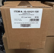 Pokemon TCG Mega Venusaur ex PREMIUM COLLECTION BOX CASE Sealed 6 Boxes