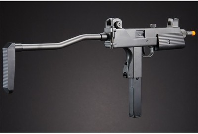 HFC Full Auto Type 77 Gas Blowback Airsoft Pistol SMG w/Folding