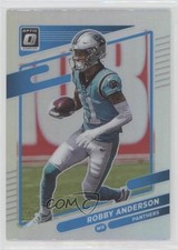 2021 Panini Donruss Optic Holo Prizm Robby Anderson Robbie Anderson #158 2l4