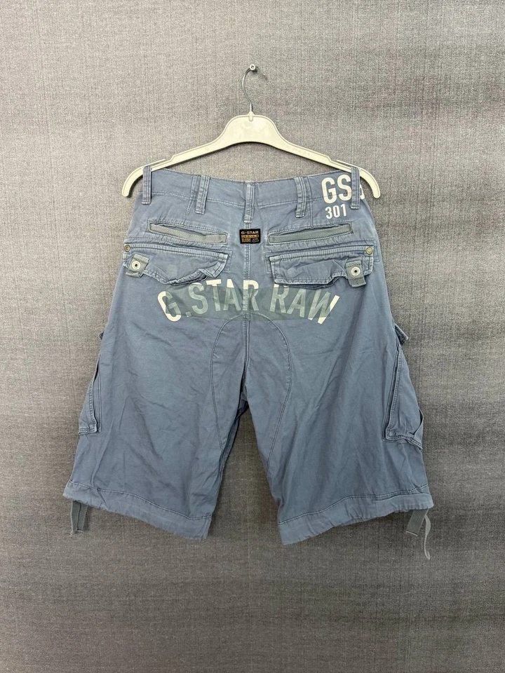 Pantalones cortos holgados cargo vintage G-Star Raw Y2K estilo militar talla M para hombre Foto 2 de 4