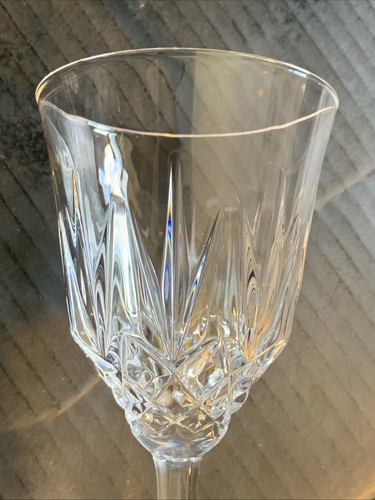 5 Vintage Da Vinci Isabella Crystal Water Goblet Elegant Handblown Stemware 7” - Picture 4 of 6
