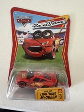 Disney Pixar World of Cars Race O Rama Spin Out Lightning McQueen 36 G9