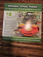 ULTIMATE ORIOLE FEEDER SE905 BEST ORIOLE BIRD FEEDER NECTAR, FRUIT, & JELLY