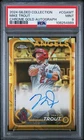 2024 Topps Chrome Gilded Collection Mike Trout Gold On Card Auto /30 PSA 9 MINT