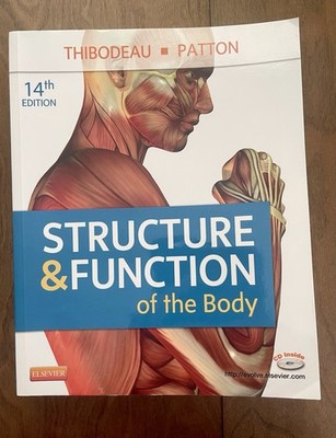 PATTON Thibodeau Structure & Function of the Body Paperback 14th Edition OOP