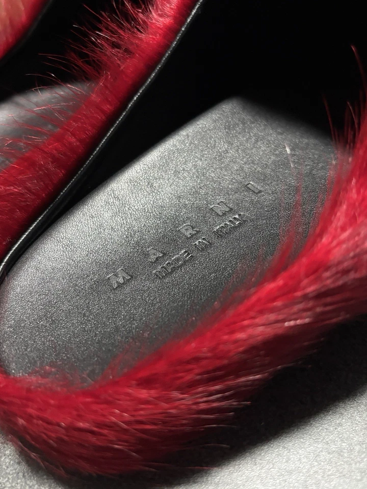 Toboganes Marni Rojo Talla 41 Foto 3 de 4