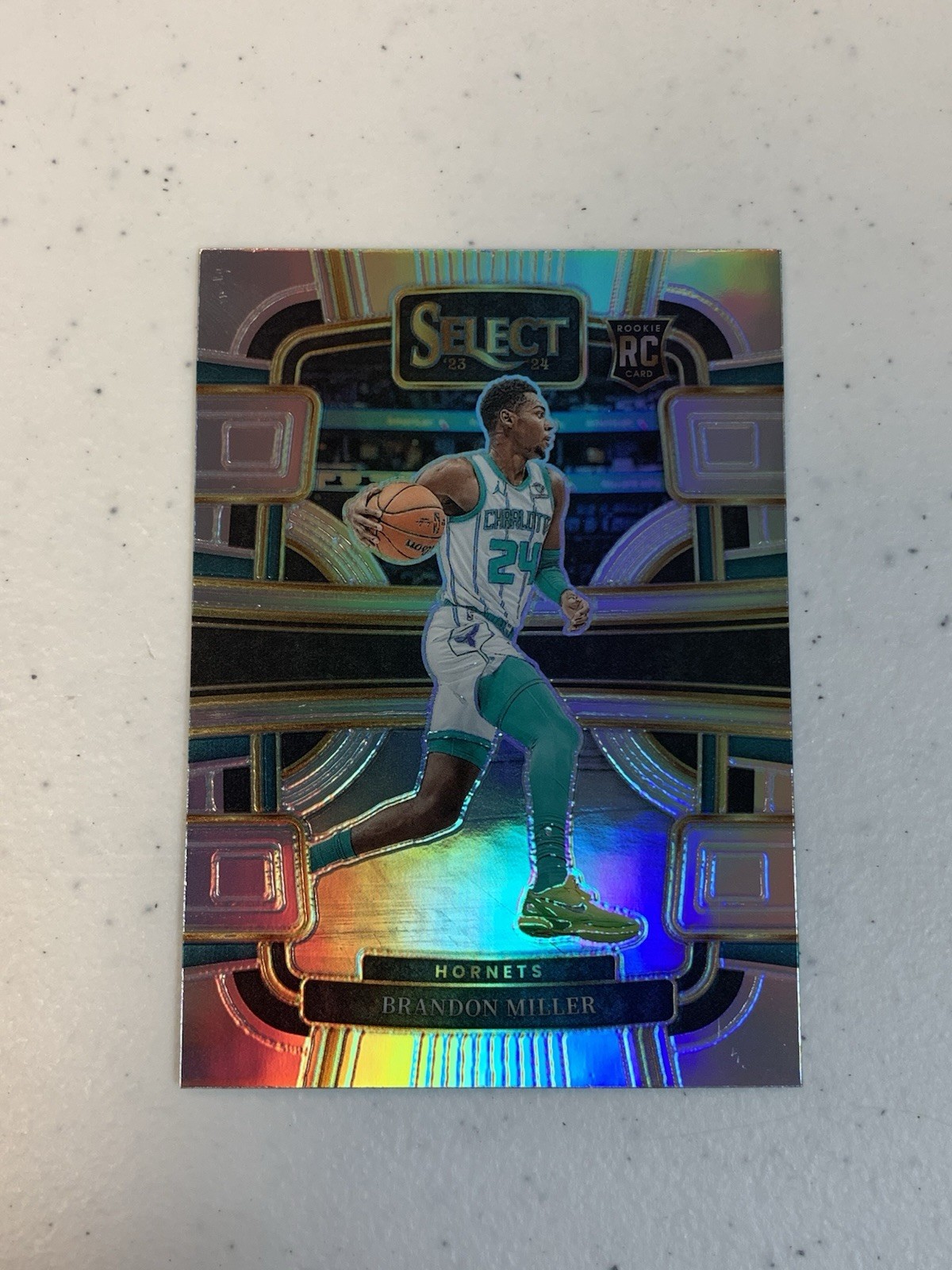 2023-24 Panini Select - Concourse Brandon Miller #80 Silver Prizm (RC)