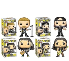 funko pop vinyl rocks metallica (72 seasons) bundle set all 4 band members