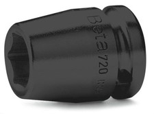 Image of Impact Socket 1/2" Standard Series, 12mm - Beta Tools 720 12