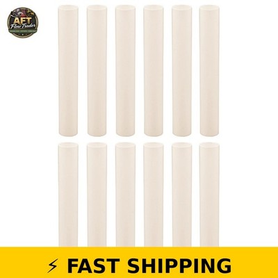 Creative Hobbies 6 Inch Cream Plastic Candle Covers - Set of 12