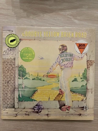 Elton John Goodbye Yellow Brick Road UK Ltd Edition Yellow Vinyl - New Sealed