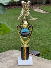 Classic - Ice Hockey Trophy MVP Offense/Defense-Free Shipping Engraving 13"
