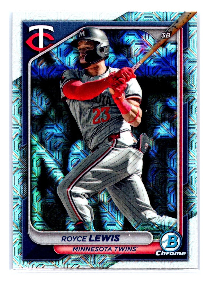Royce Lewis 2024 Bowman Chrome Mojo Refractor #63 Minnesota Twins