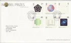 GB Stamps First Day Cover Centenary of Nobel Prizes, Science, medicine SHS 2001
