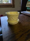 Vintage McCoy Flower Pot 3 Inches Tall X 4 Inches Round