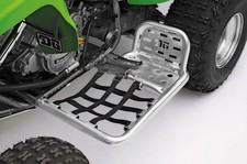 DG Performance HG Alloy Series Nerf Bars - Silver Bar - Black Web 607-2130