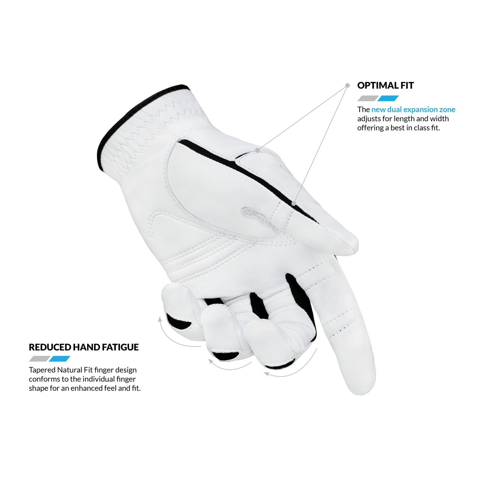 Bionic StableGrip 2.0 with Dual Expansion Zone Golf Gloves