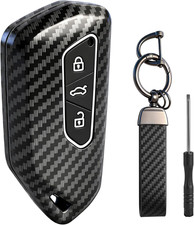 Schlüsselhülle Kompatibel Mit VW Golf 8, ID3, ID4, GTI, GTE, E-Golf, Skoda Octav