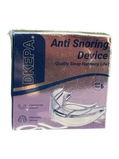 Dkepa Anti Snoring Device Customized Comfort Adjustable Interval w/Mouth Tray