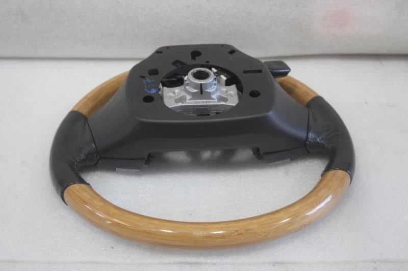 Volante Lexus RX450H RX350 2013 2014 2015 negro y bambú Foto 3 de 4