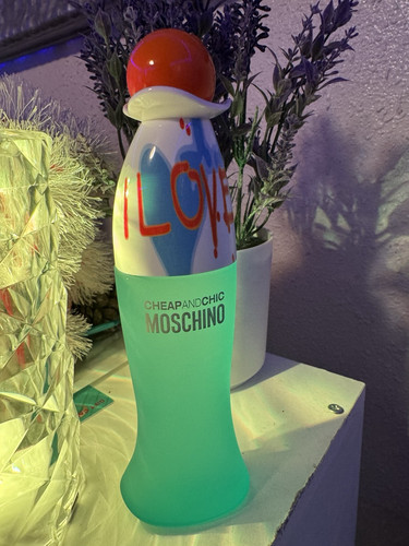 I LOVE LOVE Moschino Cheap and Chic Eau de Toilette spray 3.4 oz/100ml LOW FILL