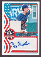 2025 Panini Stars & Stripes USA Brody Bumila National Team Signature Jersey/Auto