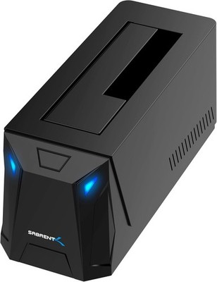 Sabrent USB-C & USB 3.2 SATA HDD SSD Docking Station 10Gbps für 2.5'' & 3.5''