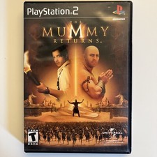 The Mummy Returns Sony PlayStation 2 PS2 Registration Card Cib Manual Disc Case