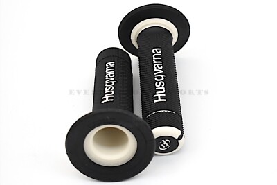 Grips Set Black/White TC 50/Mini TC 65 17-20, TC 85 14-17 OEM Grip
