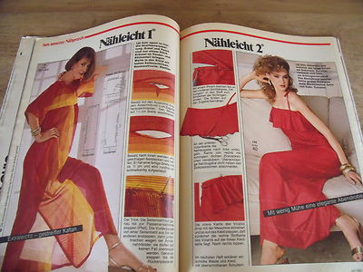 Magazine BURDA MODEN Juillet 1982 - Plein été, Romantisme Et Dentelle - Occasion