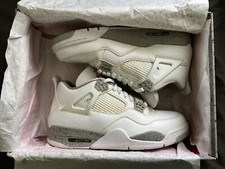 2021 Jordan 4 Retro White Oreo Men  s Size 9 with box