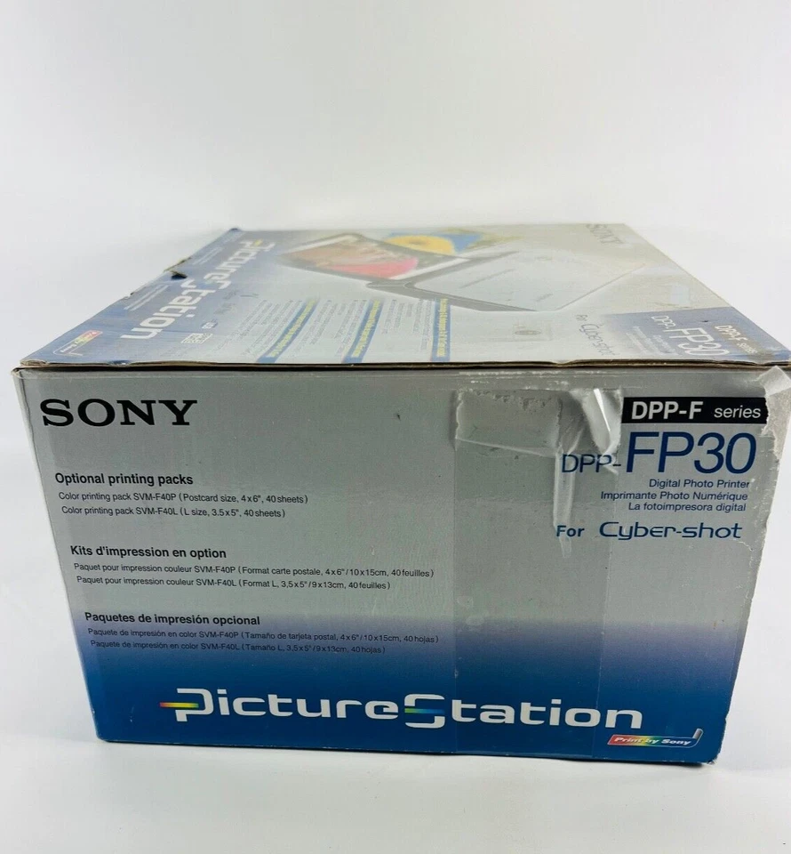 Sony Picture Station for Cyber-Shot DPP-FP30 DIGITAL Photo Printer New Open Box! - Image 3 of 4
