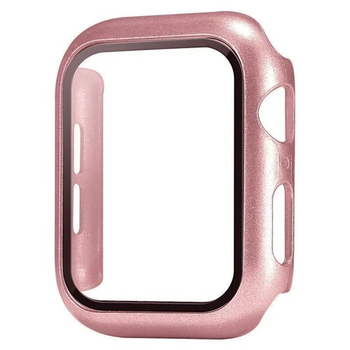 Tempered Glass+Cover For Apple Watch 10 42mm 46mm Matte Hard PC bumper Screen Pr - Imagen 22 de 85