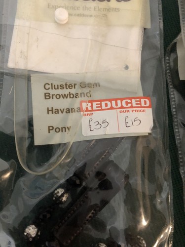 SMALL JOB LOT OF 6 NEW CALDENE CLUSTER GEM BROWBANDS - Picture 5 of 7