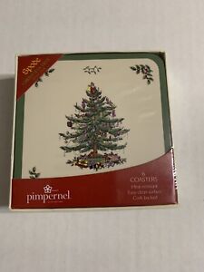 Pimpernel for Spode Christmas Tree Placemats Set of 6 Pimpernel for Spode Christmas Tree Placemats Set of 6