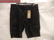 NWT - Levi's Men's Black Ripstop Carrier Cargo Shorts, Size 34 x 9 889319746959