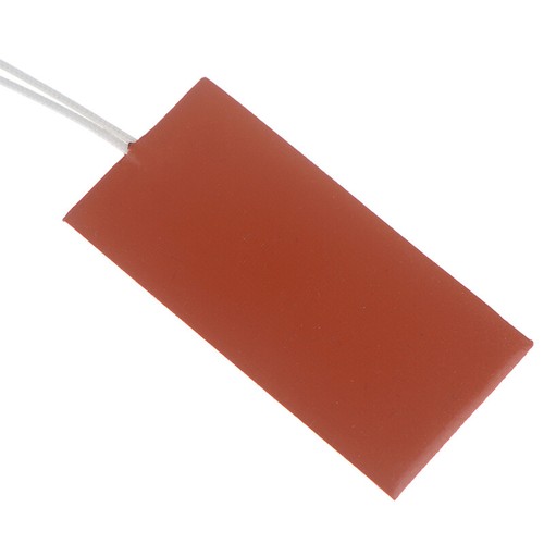 15W 12V 5*10cm Engine Oil Tank Silicone Heater Pad Rubber Heating Mat Warm C^DI - Picture 5 of 12
