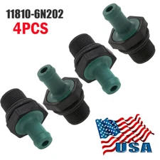 4PC New PCV Valve For Nissan Frontier Pathfinder Altima NV Infiniti 11810-6N202