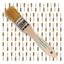 96 Pack - 1" Chip Brushes for Paints, Stains, Varnishes, Glues & Gesso