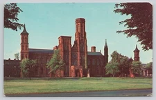 The Smithsonian Institution Building Washington D.C. Chrome Postcard Unposted 