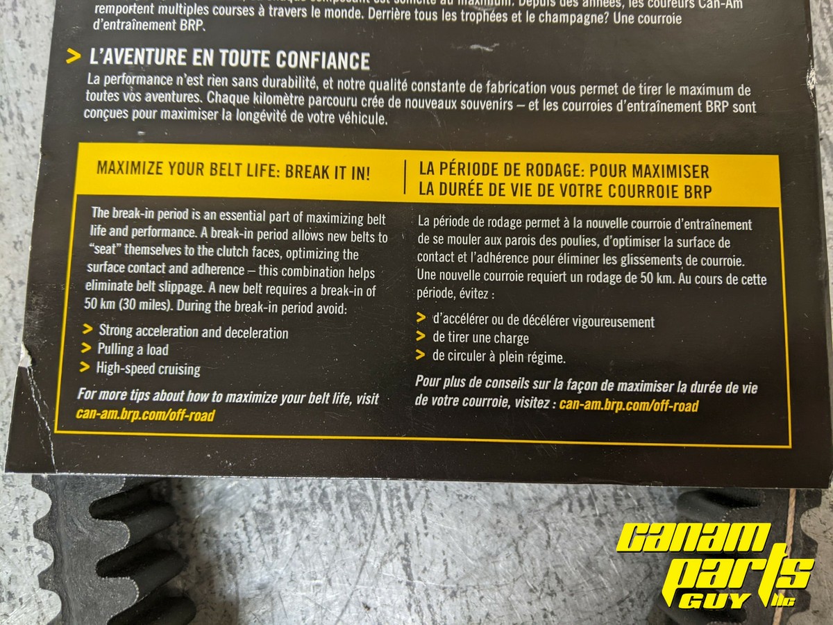 Can Am OEM ATV Belt 715000302 422280360 Renegade Outlander 500 570