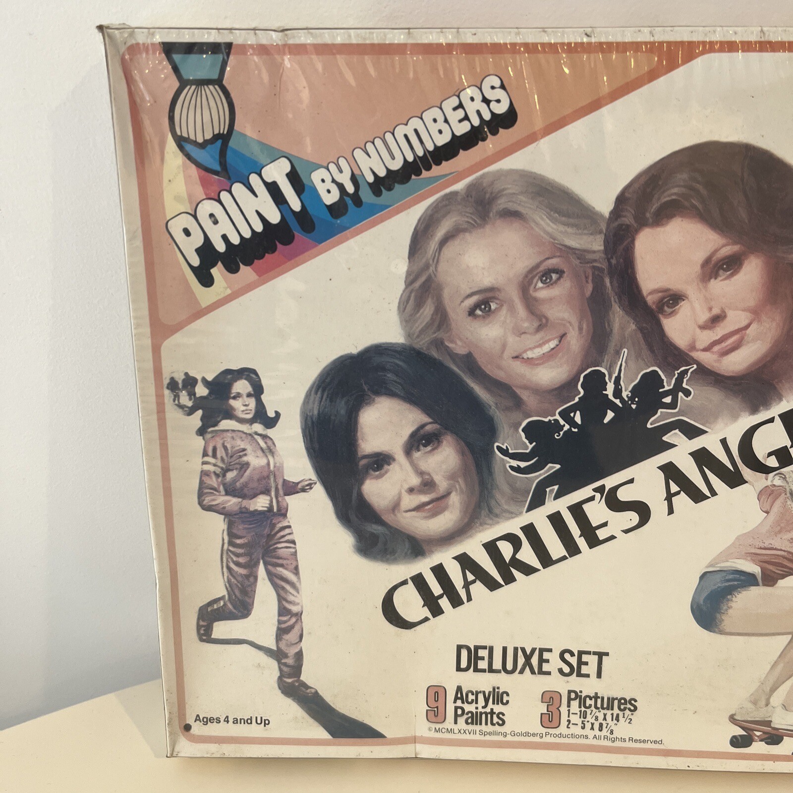 Hasbro Charlie’s Angels Deluxe Acrylic Paint by Numbers eBay