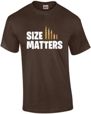 Size Matters - Gun T-Shirt