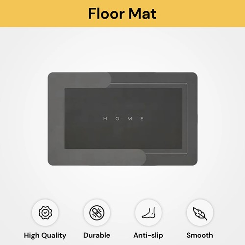 Super Absorbent Floor Mat Soft Quick-Drying Diatom Mud Bath Non-Slip Floor Mat - Picture 2 of 15